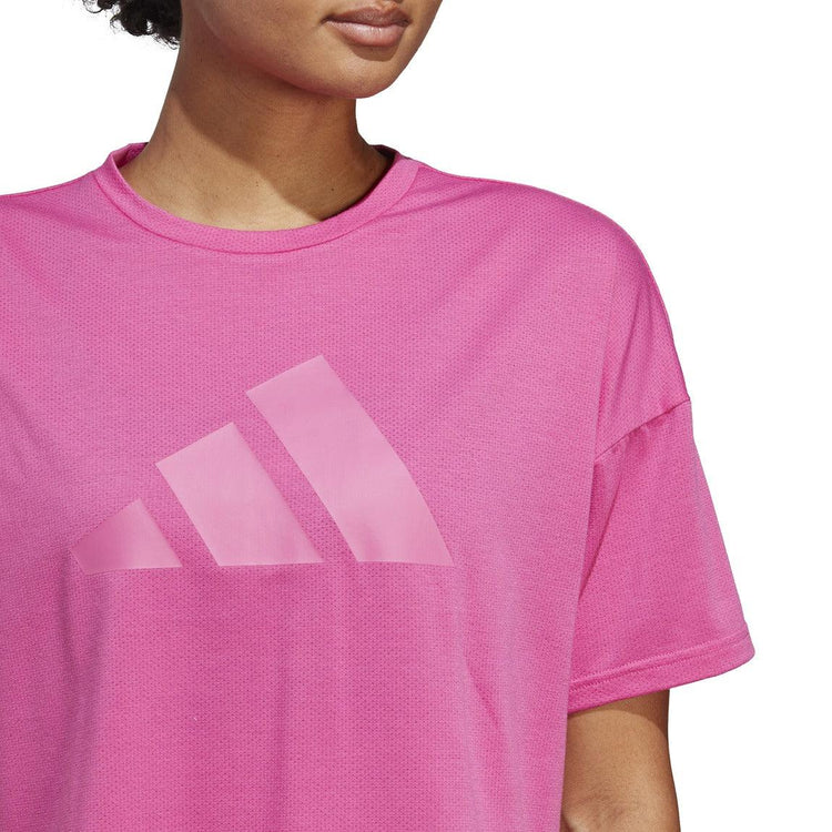 Train Icons 3 Bar Logo T-Shirt - Women - Sports Excellence
