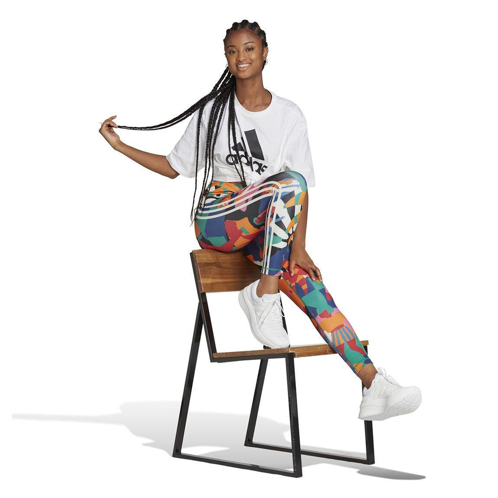 Reebok Lux Allover Print Bold Leggings - Women