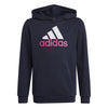 Essentials Two-Colored Big Logo Cotton Hoodie - Girls - Sports Excellence