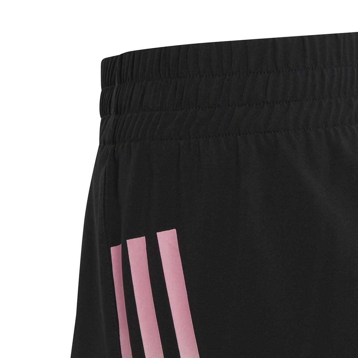 Training AEROREADY 3 Stripes Woven High Rise Shorts Girls