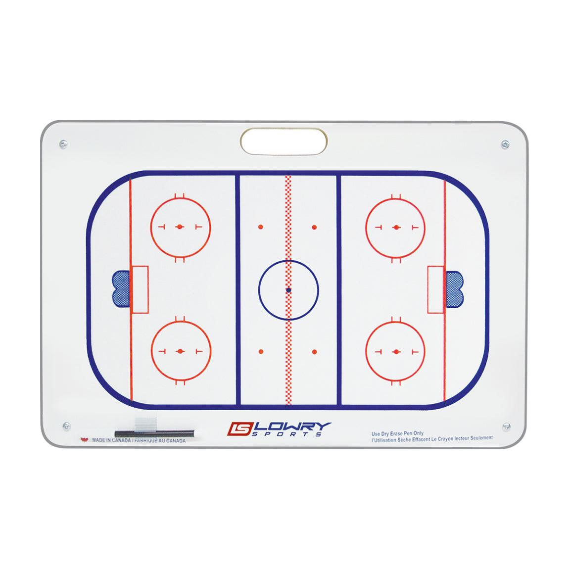 Pro Grade Coaches Board Hockey 2 Sided 10"x 14" - Sports Excellence