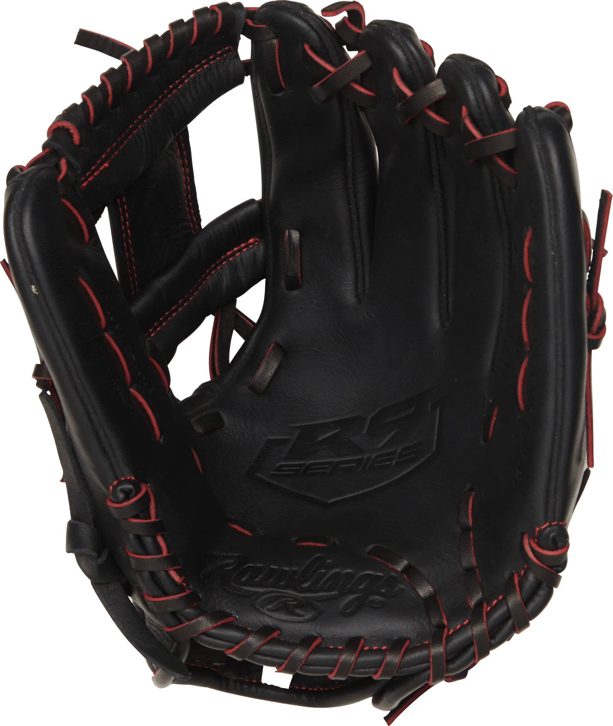 Gants de baseball/softball Rawlings BR51BGY Noir (Youth M Gants de baseball/softball Rawlings BR51BGY Noir (Youth M